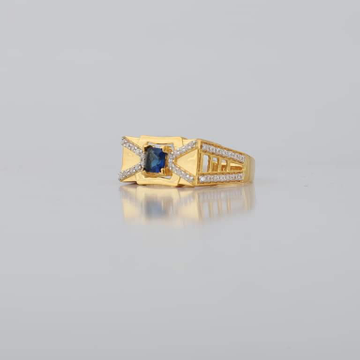 22 kt gold cz stone fancy ring by Aaj Gold Palace